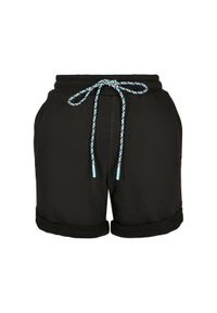 Urban Classics - Damskie szorty plażowe Urban Classic. Kolor: czarny. Długość: krótkie. Sezon: lato #1