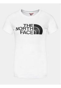 The North Face T-Shirt Easy Tee NF0A4T1Q Biały Slim Fit. Kolor: biały. Materiał: bawełna #3