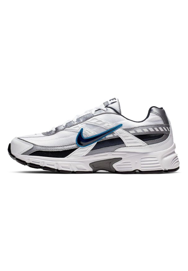 Sneakersy męskie Nike Initiator. Okazja: na co dzień. Kolor: biały. Materiał: guma. Szerokość cholewki: normalna. Sport: bieganie, fitness