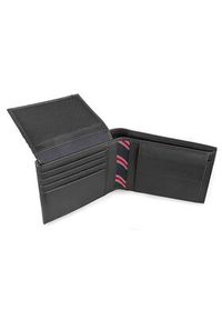 TOMMY HILFIGER - Tommy Hilfiger Portfel Eton Cc Flap And Coin Pocket AM0AM00652 Czarny. Kolor: czarny. Materiał: skóra #3
