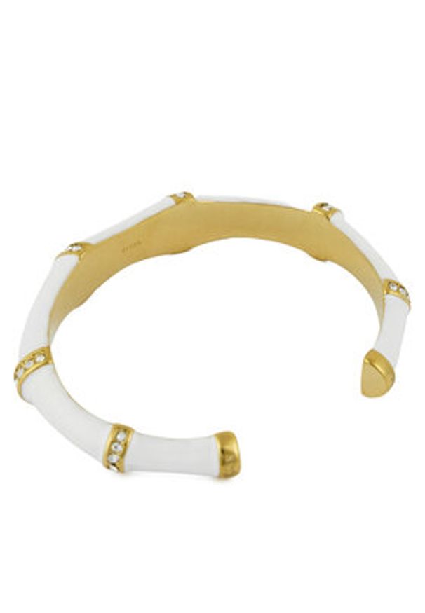 Guess Bransoletka JUBB05 157JW Biały. Materiał: metalowe. Kolor: biały