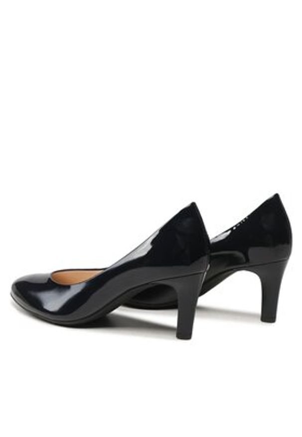 HÖGL Czółenka Studio 60 Granatowy. Kolor: niebieski. Materiał: lakier, skóra. Obcas: na szpilce