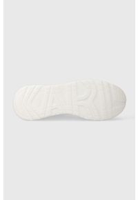Karl Lagerfeld sneakersy skórzane SERGER KC kolor biały KL53638. Nosek buta: okrągły. Kolor: biały. Materiał: skóra #5
