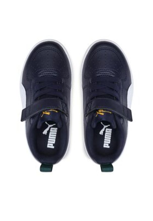 Puma Sneakersy Rickie AC+ PS 385836 07 Granatowy. Kolor: niebieski. Materiał: skóra