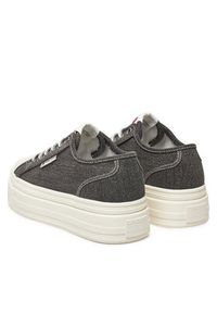 Tommy Jeans Sneakersy Tjw Foxing Flatform Lc EN0EN02736 Czarny. Kolor: czarny. Materiał: materiał #3
