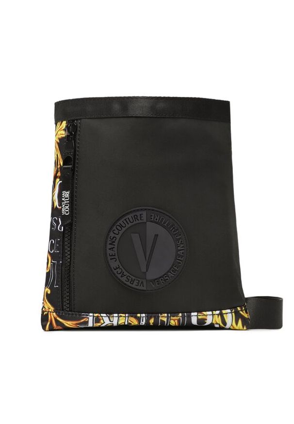 Versace Jeans Couture Saszetka 74YA4B75 Czarny. Kolor: czarny. Materiał: materiał