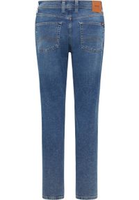 Mustang - Męskie Spodnie Jeansowe MUSTANG Denver Straight Denim Blue 1014878 5000 784 #3