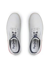 Pepe Jeans Sneakersy Maoui Surf PMS30915 Biały. Kolor: biały. Materiał: materiał #3