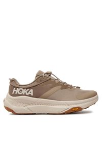 HOKA - Hoka Sneakersy Transport 1123153 Brązowy. Kolor: brązowy. Materiał: materiał