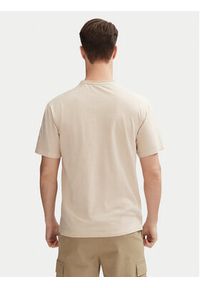 INDICODE T-Shirt Carlsin 41-121 Beżowy Regular Fit. Kolor: beżowy. Materiał: bawełna #3