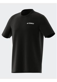 Adidas - adidas T-Shirt IB4872 Czarny Regular Fit. Kolor: czarny. Materiał: bawełna #4