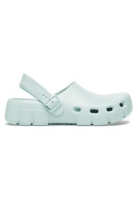Birkenstock - Klapki unisex BIRKENSTOCK Birki Flow EVA Surf Green. Kolor: zielony