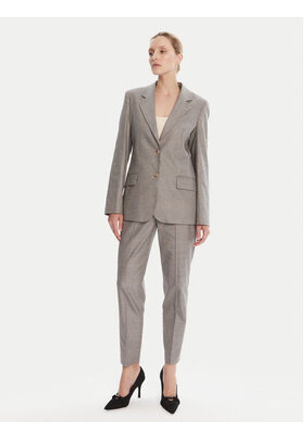 JOOP! Marynarka 58 253J58Josie-X 30047099 Szary Loose Fit. Kolor: szary. Materiał: bawełna, lyocell