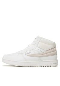 Fila Sneakersy Noclaf Mid Wmn FFW0254.10004 Biały. Kolor: biały. Materiał: skóra