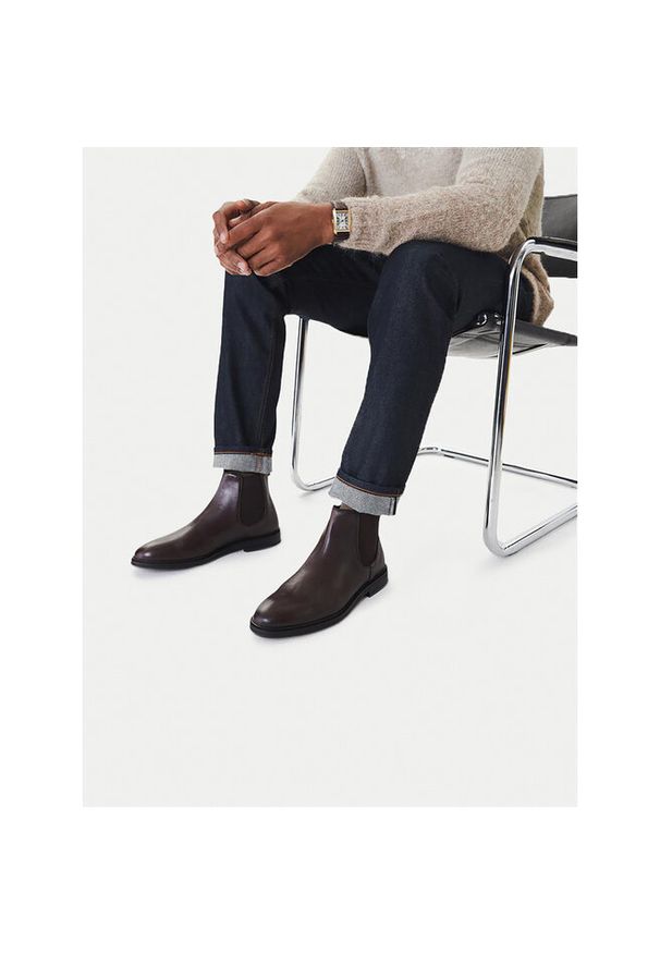 Sztyblety Geox. Kolor: brązowy