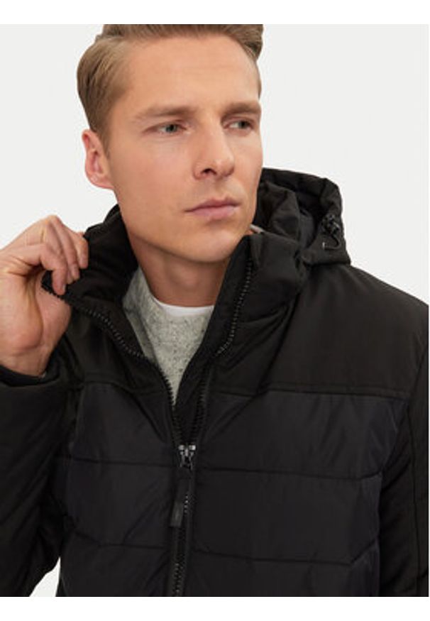 CMP Kurtka puchowa 34K0147 Czarny Regular Fit. Kolor: czarny. Materiał: włókno