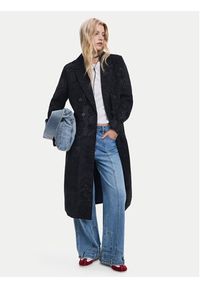 Desigual Płaszcz przejściowy Patch 25WWEW16 Czarny Regular Fit. Kolor: czarny. Materiał: syntetyk #2