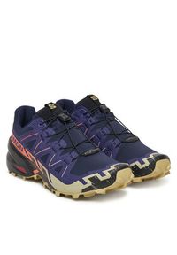 salomon - Salomon Buty do biegania Speedcross 6 L47980600 Fioletowy. Kolor: fioletowy. Materiał: materiał. Model: Salomon Speedcross #4