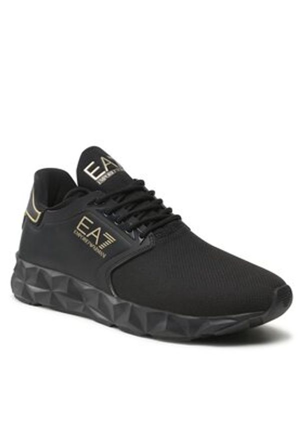 EA7 Emporio Armani Sneakersy X8X123 XK300 R384 Czarny. Kolor: czarny. Materiał: materiał