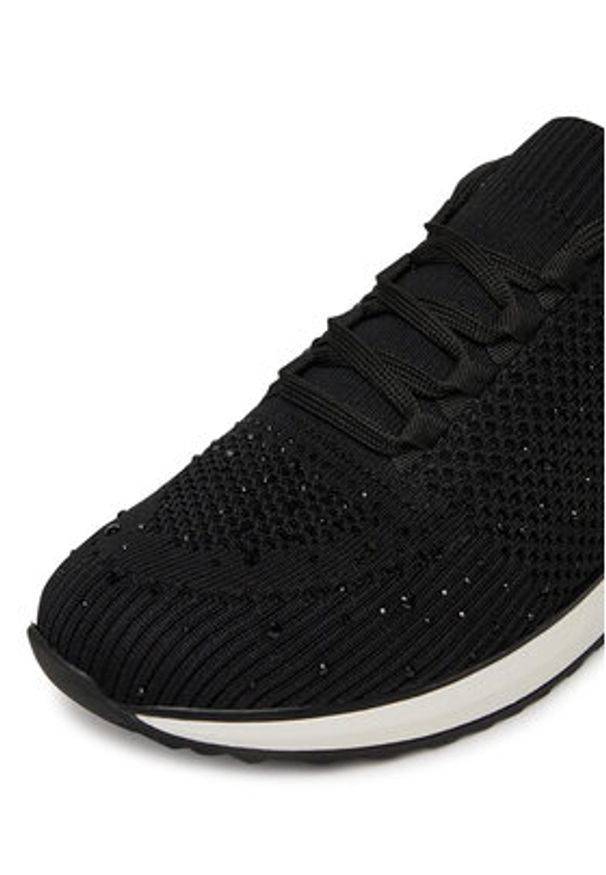 Remonte Sneakersy D1G12-00 Czarny. Kolor: czarny. Materiał: materiał