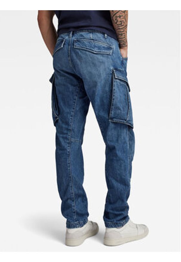 G-Star RAW - G-Star Raw Jeansy Rovic D23077-D536 Niebieski Tapered Fit. Kolor: niebieski