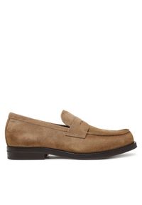 Mokasyny BOSS. Kolor: beżowy #1