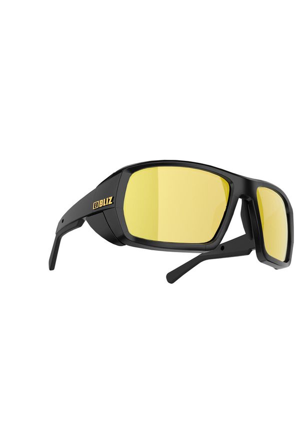 BLIZ - Okulary przeciwsłoneczne rowerowe dla dorosłych Bliz Peak Polarized. Kolor: czarny, żółty, wielokolorowy
