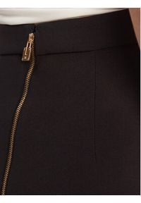 Elisabetta Franchi Spódnica ołówkowa GO-137-56E2-V320 Czarny Regular Fit. Kolor: czarny. Materiał: syntetyk #4