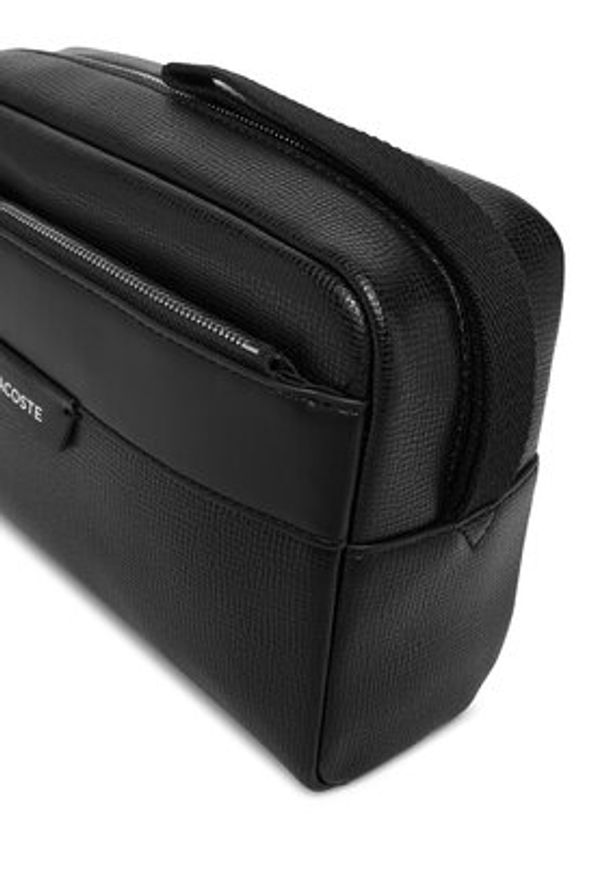 Lacoste Kosmetyczka NH5046OI Czarny. Kolor: czarny. Materiał: skóra