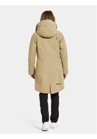 Didriksons Parka Ilma Wns Parka 8 504813 Beżowy Regular Fit. Kolor: beżowy. Materiał: syntetyk #2