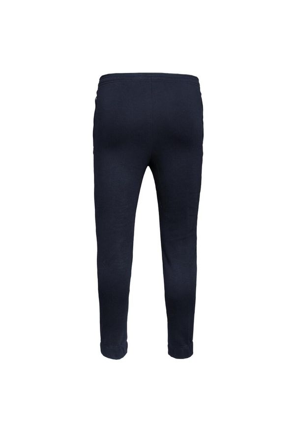Spodnie treningowe męskie Nike FLC Park20. Kolor: niebieski, wielokolorowy, biały. Materiał: dresówka, bawełna. Sport: fitness