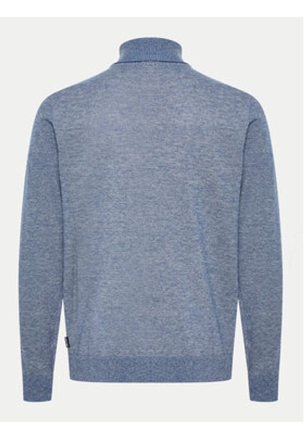 Blend Golf 20717261 Niebieski Regular Fit. Typ kołnierza: golf. Kolor: niebieski. Materiał: syntetyk