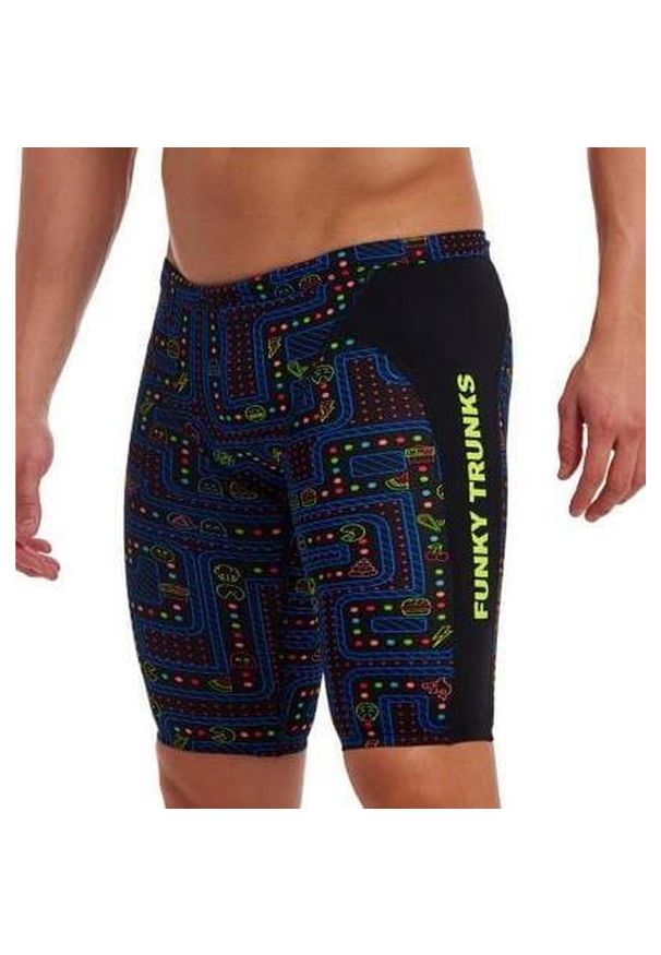 FUNKY TRUNKS - Spodenki do pływania Jammery Funky Trunks Chomp Chomp. Kolor: czarny