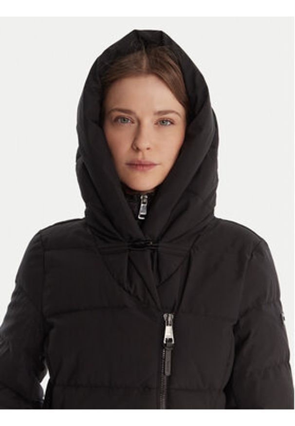 DKNY Kurtka zimowa DLEMPV01 Czarny Regular Fit. Kolor: czarny. Materiał: syntetyk. Sezon: zima