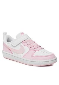 Nike Sneakersy Court Borough Low Recraft (PS) DV5457 105 Różowy. Kolor: różowy. Materiał: skóra. Model: Nike Court #2
