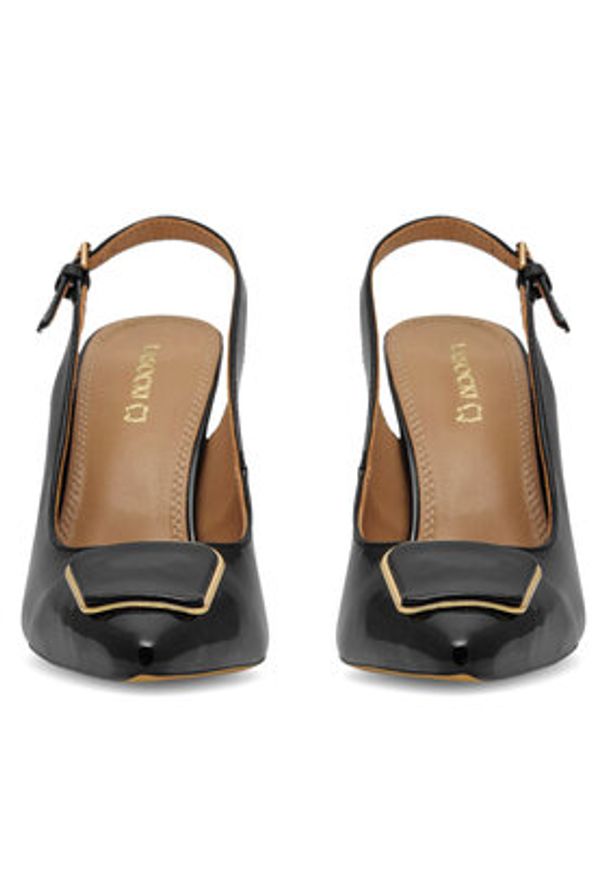 Lasocki Sandały Febi WFA1619-36Z Czarny. Kolor: czarny. Materiał: skóra, lakier