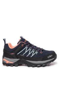 CMP Trekkingi Rigel Low Wmn Trekking Shoes Wp 3Q13246 Granatowy. Kolor: niebieski. Materiał: zamsz, skóra