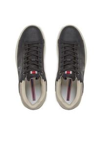 U.S. Polo Assn. Sneakersy ROKKO001B Czarny. Kolor: czarny. Materiał: materiał #5