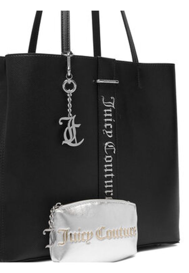 Juicy Couture Torebka CEO-BIJXT3265WVP. Czarny. Kolor: czarny. Materiał: skórzane