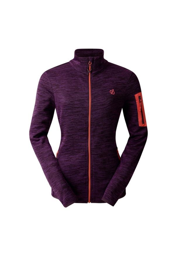 DARE 2B - Polarowy Top Damski Torrek. Kolor: fioletowy, różowy, wielokolorowy. Materiał: polar. Sport: turystyka piesza