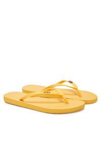 Roxy Japonki ARJL100663 Żółty. Kolor: żółty. Materiał: materiał