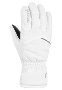 Reusch - Rękawice damskie REUSCH Marisa. Kolor: szary, biały, wielokolorowy. Sezon: zima. Sport: narciarstwo