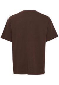 !SOLID - Solid T-Shirt 21107307 Brązowy Boxy Fit. Kolor: brązowy. Materiał: bawełna #6