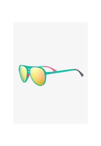 GOODR - Okulary przeciwsłoneczne goodr Mach G - kitty hawkers ray blockers. Kolor: zielony. Sport: turystyka piesza