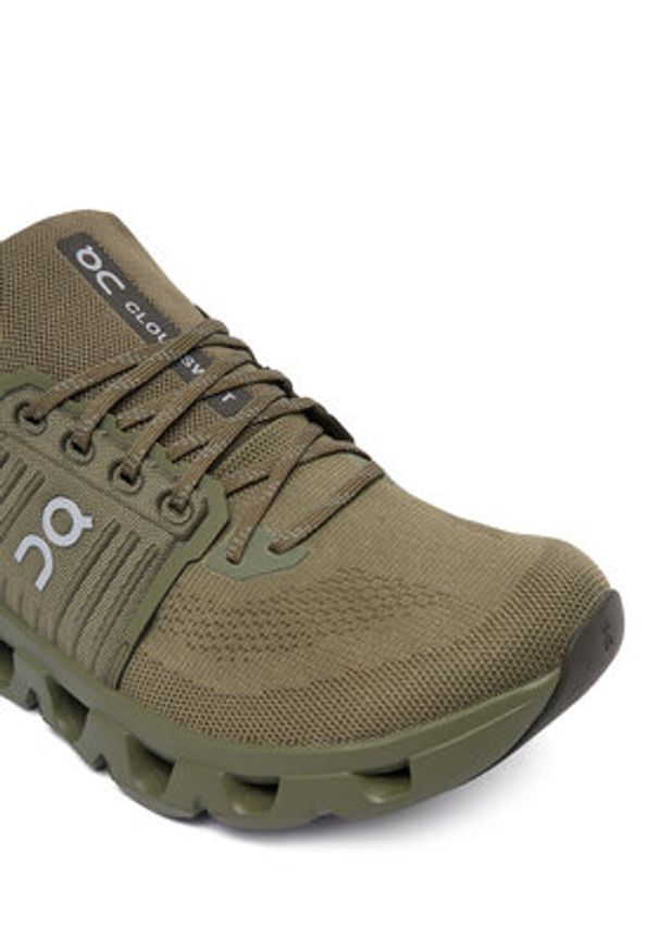 On Sneakersy Cloudswift 4 AD 3MF10570703 Zielony ciemny. Kolor: zielony. Materiał: materiał