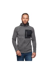 Bluza turystyczna męska Black Diamond Factor. Kolor: szary