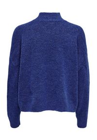 only - ONLY Sweter Silly 15273705 Niebieski Regular Fit. Kolor: niebieski. Materiał: syntetyk