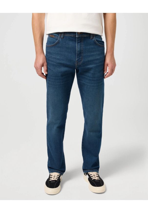 Wrangler - WRANGLER MĘSKIE SPODNIE JEANSOWE TEXAS SPRUCE 112350656 W121018019