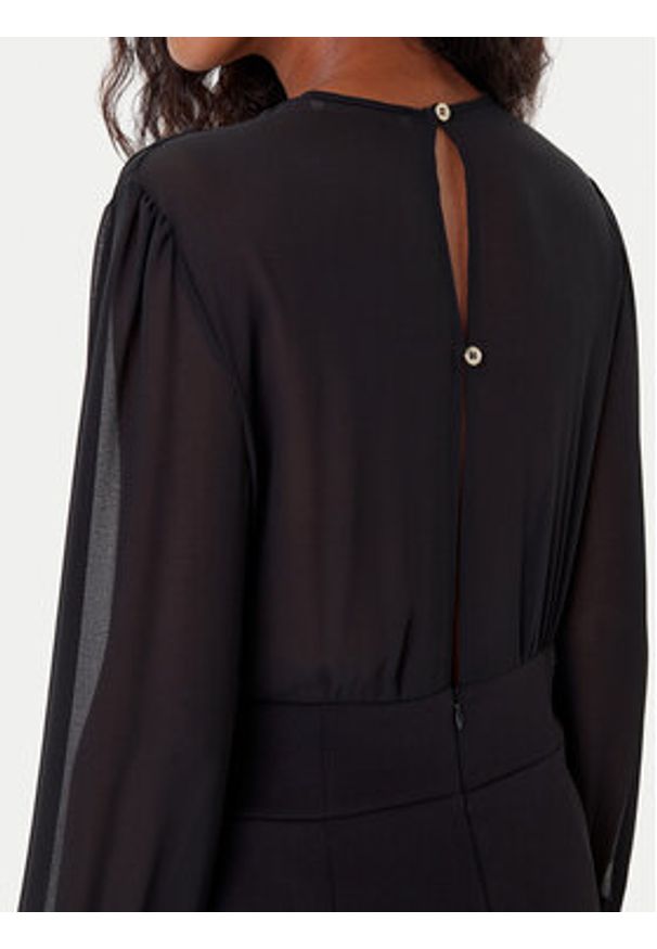 Rinascimento Sukienka koktajlowa CFC0126228003 Czarny Slim Fit. Kolor: czarny. Materiał: syntetyk. Styl: wizytowy