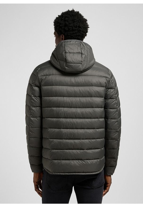 Lee - MESKA KURTKA LEE PUFFER JACKET STATIC GRAY 112371658